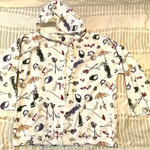 LADIES GOLF JACKET BY CHRISTOPHER & BANKS SIZE XL